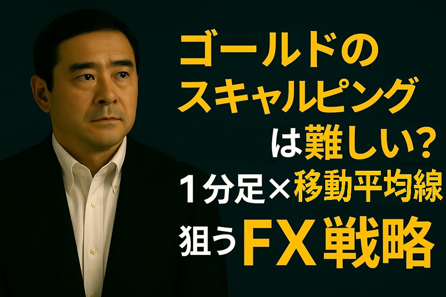ゴールドのスキャルピングは難しい？
