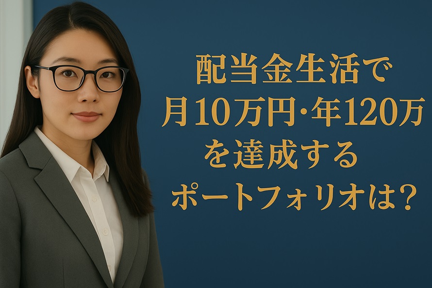 配当金生活で月10万円