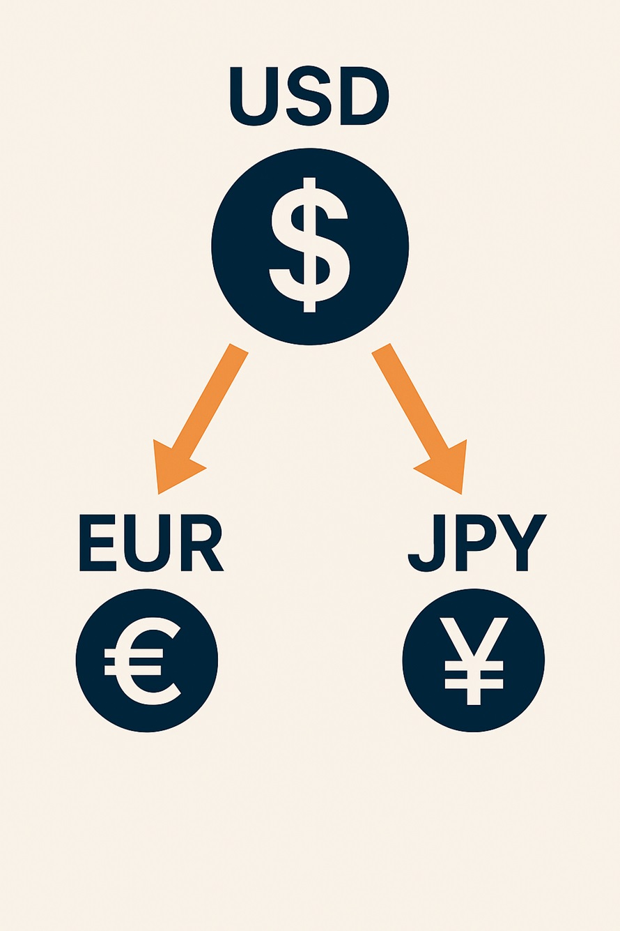 相対的な通貨強弱