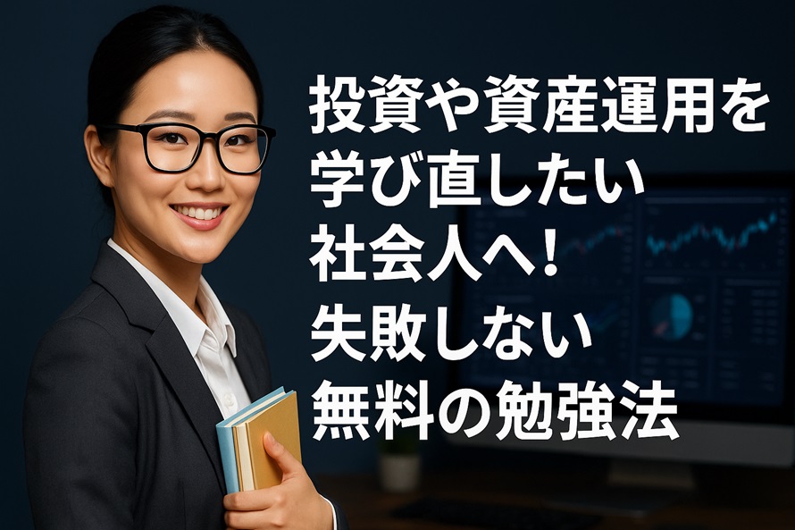 投資や資産運用を学び直したい社会人の方へ