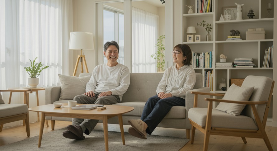 55歳でリタイアした夫婦の暮らし