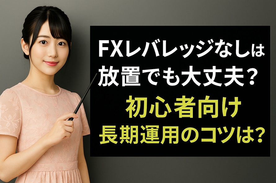 FXレバレッジなしは放置でも大丈夫？