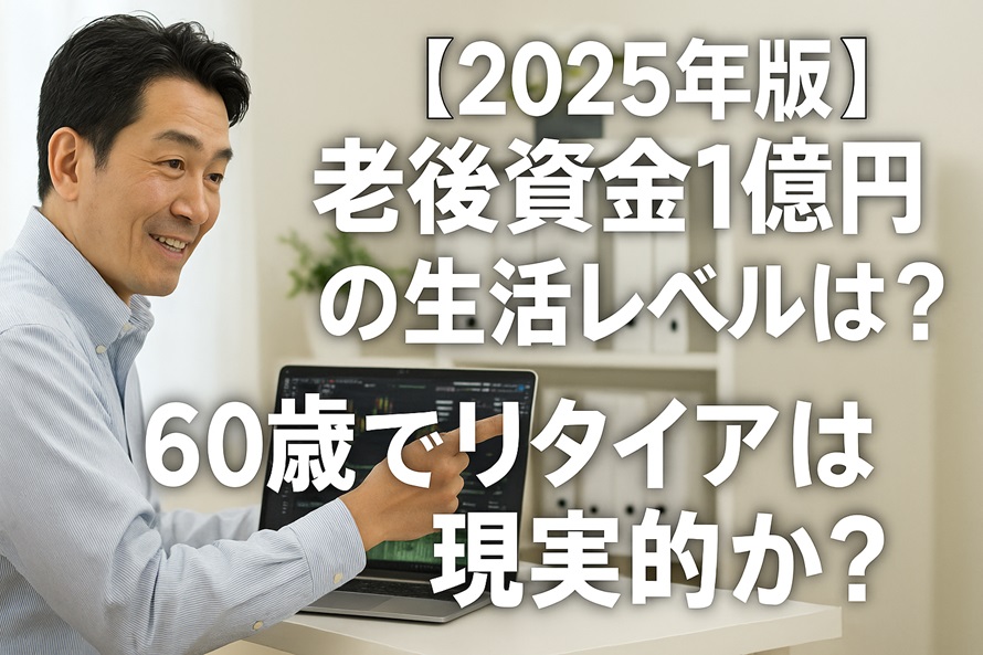 老後資金1億円の生活レベル