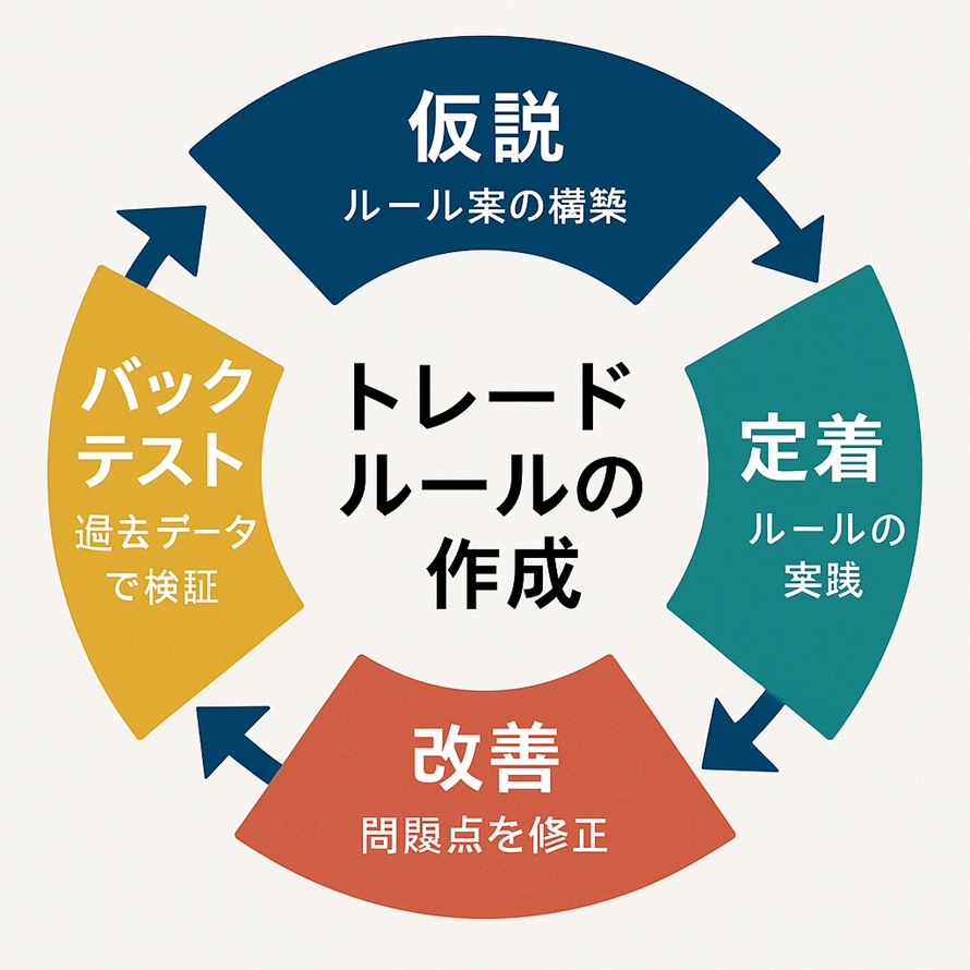 トレードルール作成フロー図
