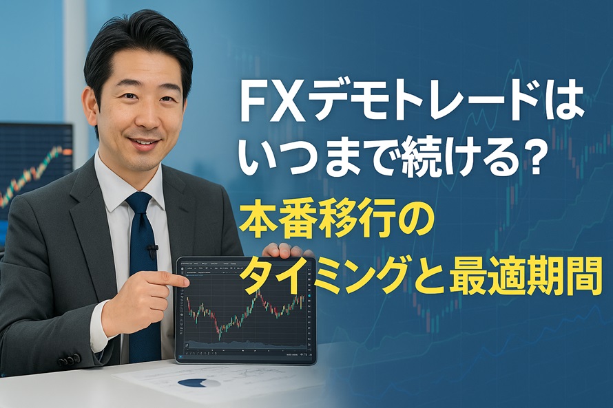 FXデモトレードはいつまで続ける？