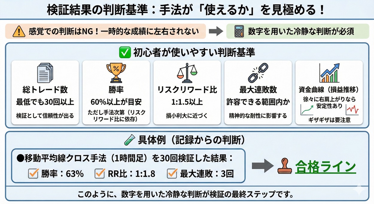 FX初心者が使いやすい判断基準
