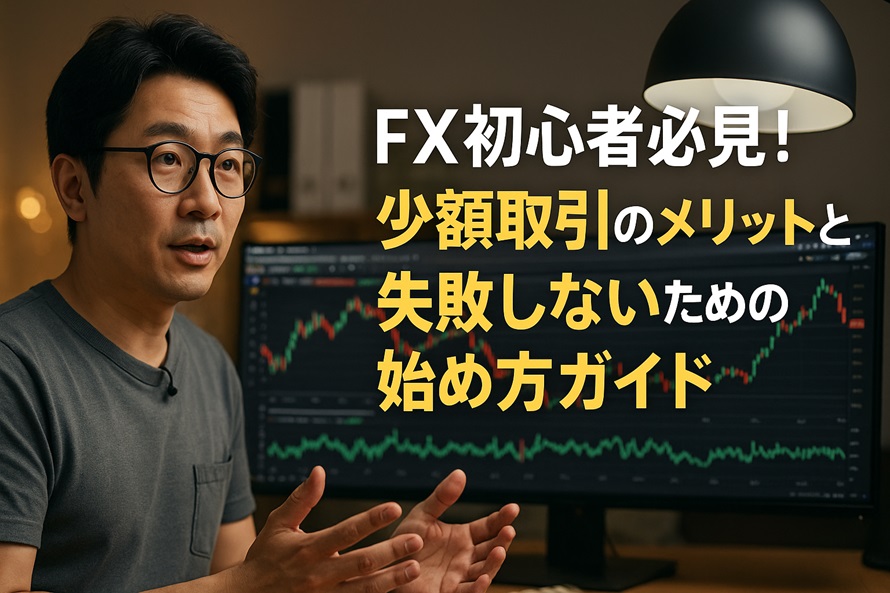 FX初心者少額取引のメリット