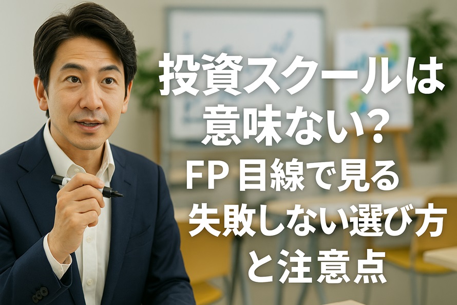 投資スクール意味ないと言われる理由
