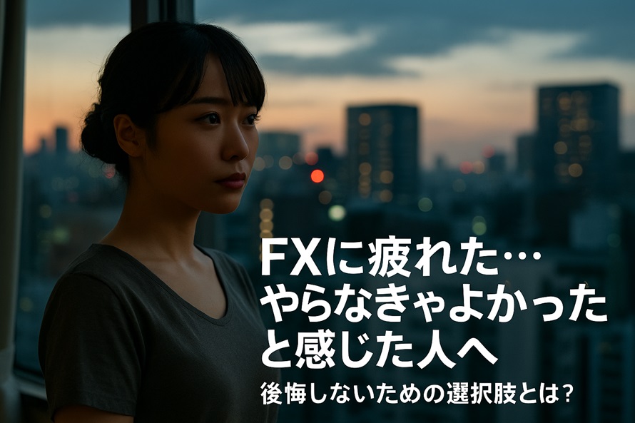 FXに疲れた…やらなきゃよかったと感じた人