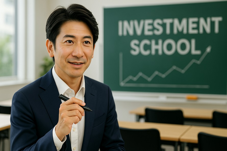 座学中心の投資スクール