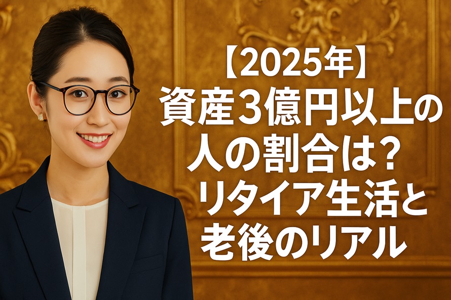 資産3億円以上の人の割合