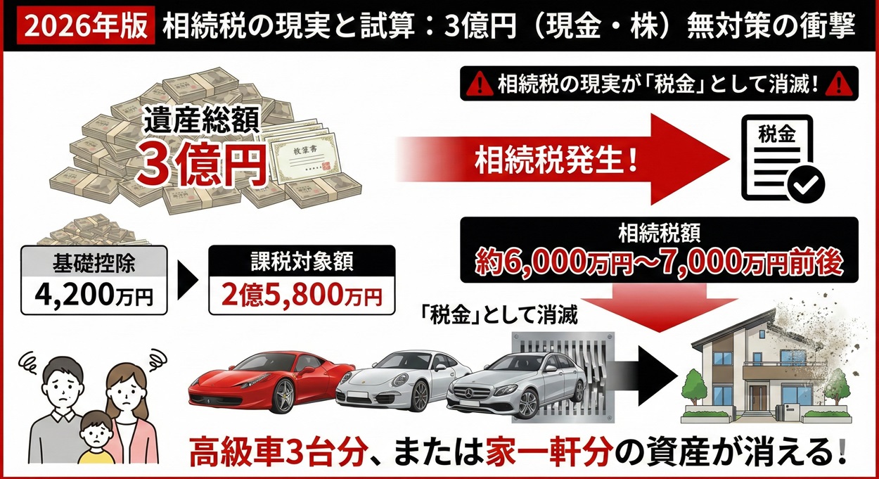 相続税の現実と試算（2026年版）