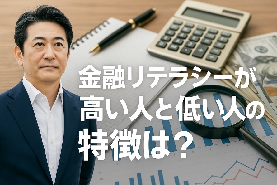 金融リテラシーが高い人と低い人の特徴