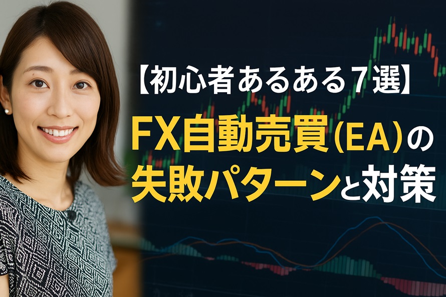 FX自動売買（EA）の失敗パターン
