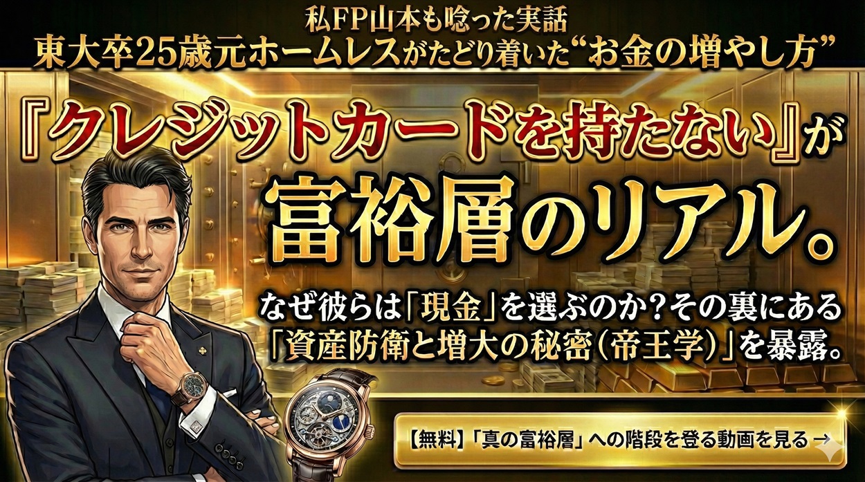 本当の富裕層はクレジットカードを持たない