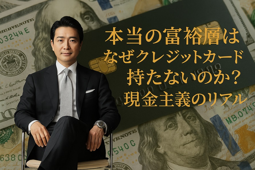 本当の富裕層はなぜクレジットカードを持たない？