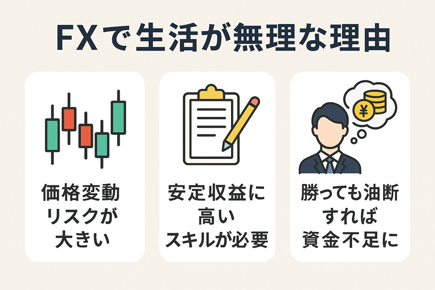FX生活の為替リスク