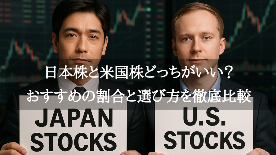 日本株と米国株どっちがいい？