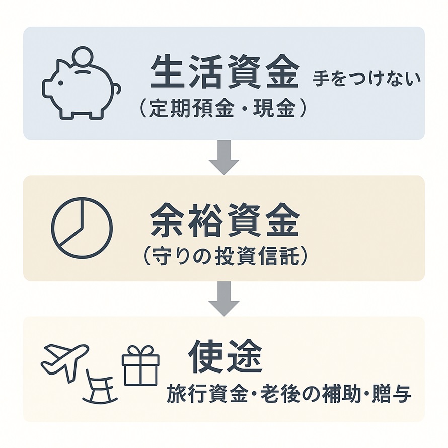 60代の投資信託設計