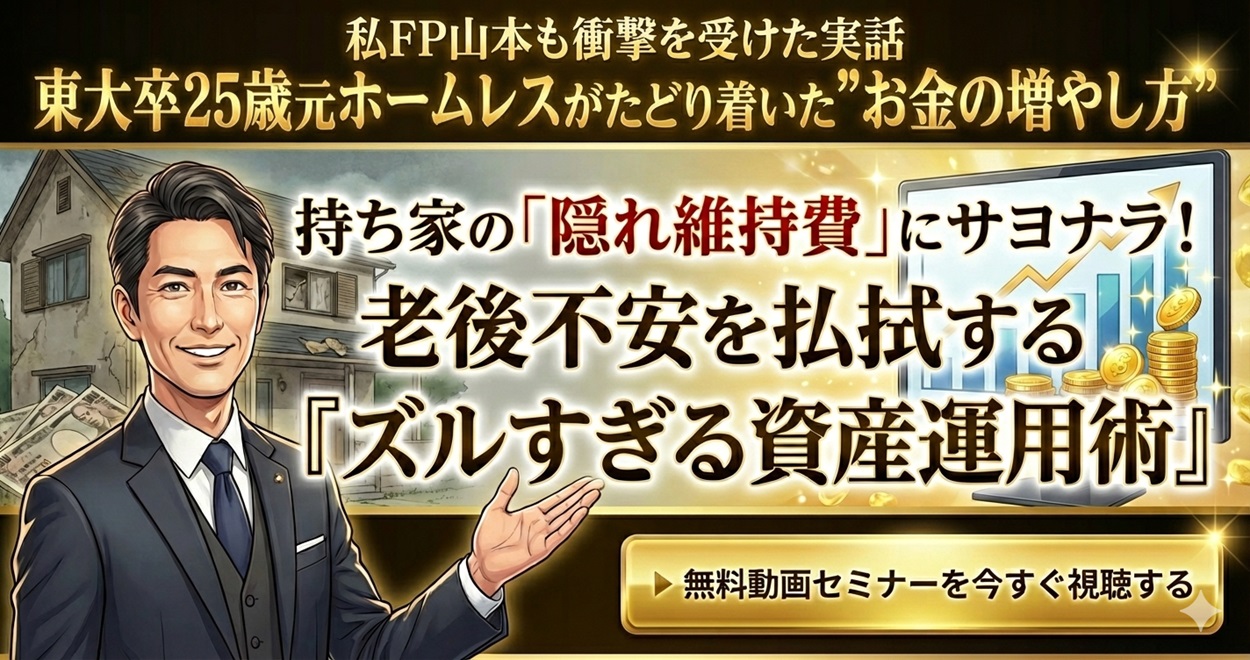 老後夫婦二人の持ち家の隠れ維持費にもう悩まない